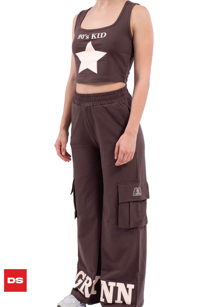 Brown Coord Set
